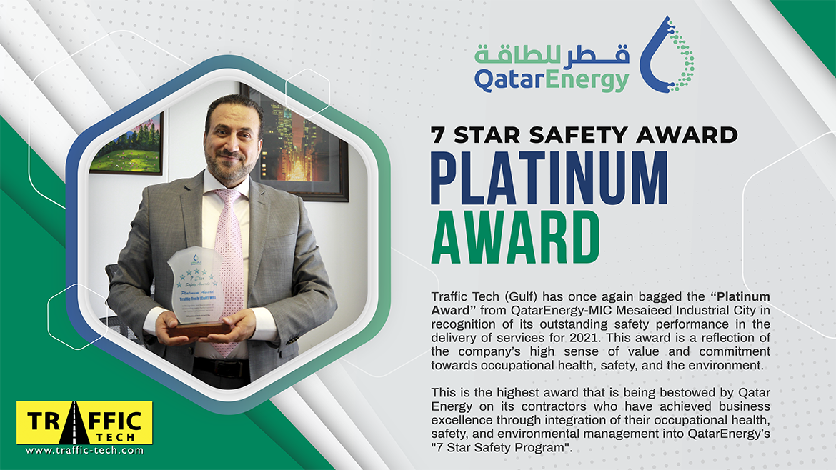 2021 Qatar Petroleum 7 Star Safety Award – PLATINUM AWARD
